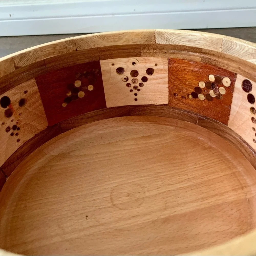Vintage Wooden Bowl
